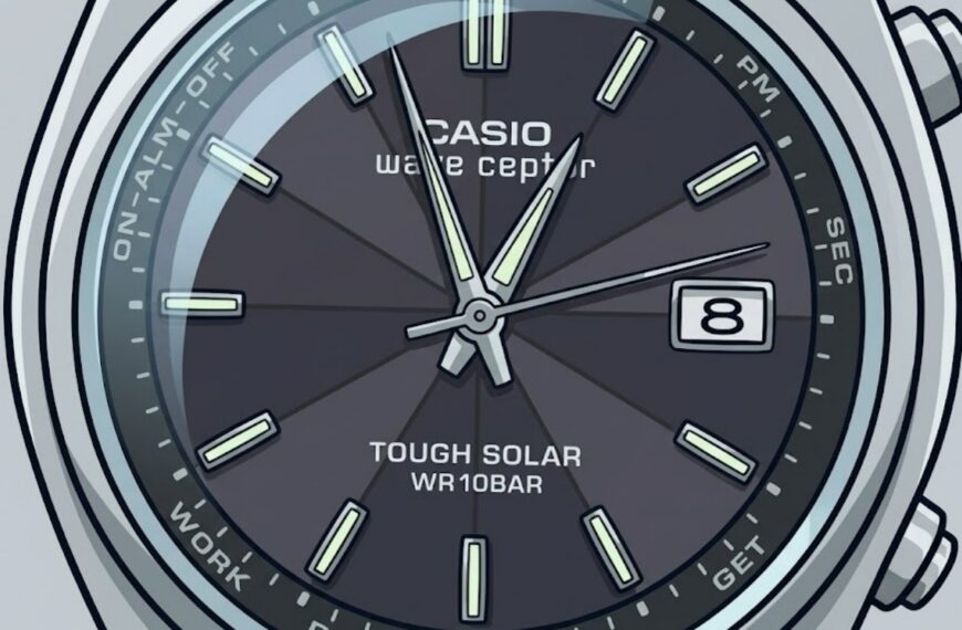 Teknologi Wave Ceptor pada Jam Tangan Casio, apakah masih relevan?