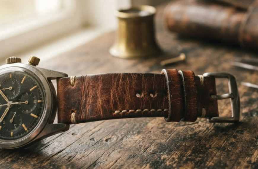 Mengapa Strap Kulit Vintage Beraroma Khas?